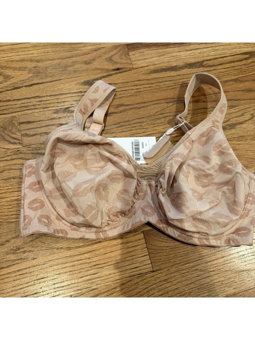 HSIA Womens Nude Tan Bra Underwire New Size 34DD